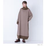 n'OrLABEL裏シャギーボリュームネックワンピース | osharewalker | 詳細画像16 