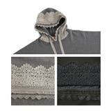 somari imagination裏シャギーレースパーカーワンピース  | osharewalker | 詳細画像14 