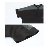 kOhAKUメッシュ切り替えシャツワンピース | osharewalker | 詳細画像17 