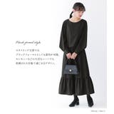 n'OrLABELティアード切替ワンピース  | osharewalker | 詳細画像5 