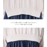 somari imaginationニットポロドッキングワンピース | osharewalker | 詳細画像13 
