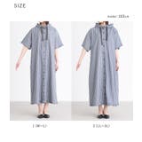 somari imaginationストライプ柄フリルフード付きシャツワンピース | osharewalker | 詳細画像19