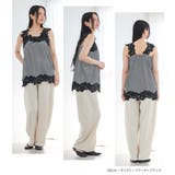 n'OrLABELレース×ボーダータンク | osharewalker | 詳細画像16 