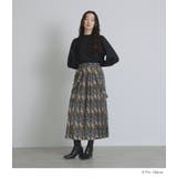 somari imaginationレトロ柄プリーツロングスカート  | osharewalker | 詳細画像9 