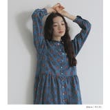 somari imaginationフリル×レトロデザインロングワンピース | osharewalker | 詳細画像5