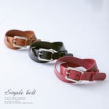 n'OrLABEL本革シンプルデザインベルト  | osharewalker | 詳細画像6 