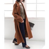 テラコッタ | n'OrLABELニットモッサロングチェスターコート | osharewalker