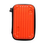 オレンジ | スーツケース型 マルチポーチ キャリーケース風 | REAL STYLE