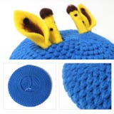 【キッズ】キリンモチーフニットベレー帽 帽子 子供 | REAL STYLE | 詳細画像7 