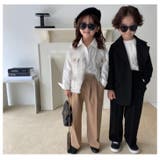 ボタンスリーブベーシックテーラードジャケット キッズ トップス | REAL STYLE | 詳細画像4