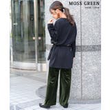 ドロスト付きベーシックベロアワイドパンツ レディース ボトムス | REAL STYLE | 詳細画像11