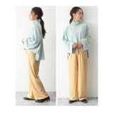 ドロスト付きベーシックベロアワイドパンツ レディース ボトムス | REAL STYLE | 詳細画像8