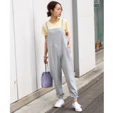 サイドポケットスウェットジョガーオールインワン レディース 春夏 | REAL STYLE | 詳細画像8