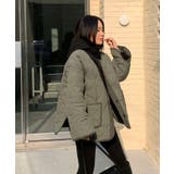 キルティングコート レディース ノーカラー | REAL STYLE | 詳細画像3 