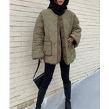 キルティングコート レディース ノーカラー | REAL STYLE | 詳細画像5 