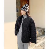 キルティングコート レディース ノーカラー | REAL STYLE | 詳細画像7 