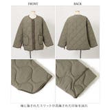 キルティングコート レディース ノーカラー | REAL STYLE | 詳細画像9 