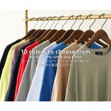 選べる10色 7分袖ビッグシルエットコットンロングTシャツ レディース | REAL STYLE | 詳細画像10 