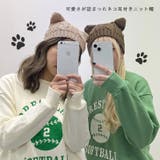 猫耳ニット帽 レディース ニット帽 | REAL STYLE | 詳細画像3