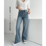 デニムパンツ レディース ワイドパンツ | REAL STYLE | 詳細画像4