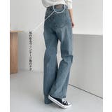 デニムパンツ レディース ワイドパンツ | REAL STYLE | 詳細画像6