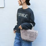 トートバッグ ハンドバッグ フェイクファー | REAL STYLE | 詳細画像3