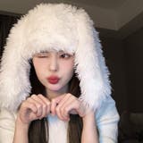 ファー帽子 エコファー うさ耳 | REAL STYLE | 詳細画像7