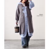 カーディガン レディース ロング | REAL STYLE | 詳細画像3