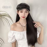 帽子付きウィッグ レディース かつら | REAL STYLE | 詳細画像6 