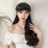 帽子付きウィッグ レディース かつら | REAL STYLE | 詳細画像9 