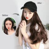 帽子付きウィッグ レディース かつら | REAL STYLE | 詳細画像4 