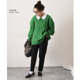 ケーブルニット レディース 長袖 | REAL STYLE | 詳細画像15 