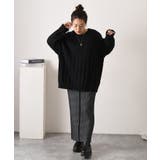 ケーブルニット レディース 長袖 | REAL STYLE | 詳細画像18 