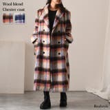 チェスターコート ロング チェック柄 | REAL STYLE | 詳細画像1