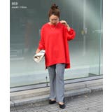 テールカットビッグシルエットライトスウェット レディース トップス | REAL STYLE | 詳細画像15 