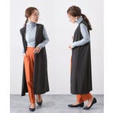 ジレ レディース ロング | REAL STYLE | 詳細画像15