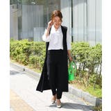 ジレ レディース ロング | REAL STYLE | 詳細画像7