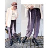 ジョガーパンツ レディース ベロア | REAL STYLE | 詳細画像16