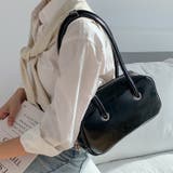 ミニボストンバッグ 横長バッグ ハンドバッグ | REAL STYLE | 詳細画像5