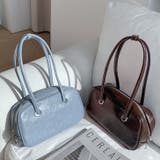 ミニボストンバッグ 横長バッグ ハンドバッグ | REAL STYLE | 詳細画像10