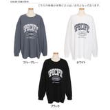 カットソー レディース ロゴプリント | REAL STYLE | 詳細画像2