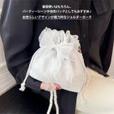 ショルダーバッグ 巾着バッグ パール | REAL STYLE | 詳細画像3