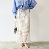 ロングスカート レディース メッシュ | REAL STYLE | 詳細画像6