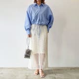 ロングスカート レディース メッシュ | REAL STYLE | 詳細画像7