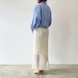 ロングスカート レディース メッシュ | REAL STYLE | 詳細画像8