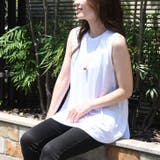 カットソー レディース ノースリーブ | REAL STYLE | 詳細画像12