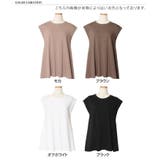 カットソー レディース ノースリーブ | REAL STYLE | 詳細画像2