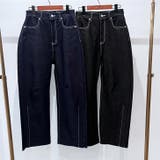デニムパンツ レディース ワイド | REAL STYLE | 詳細画像6