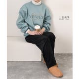 ワイドパンツ レディース ベロア | REAL STYLE | 詳細画像17 