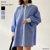 シャツワンピース レディース 長袖 | REAL STYLE | 詳細画像1